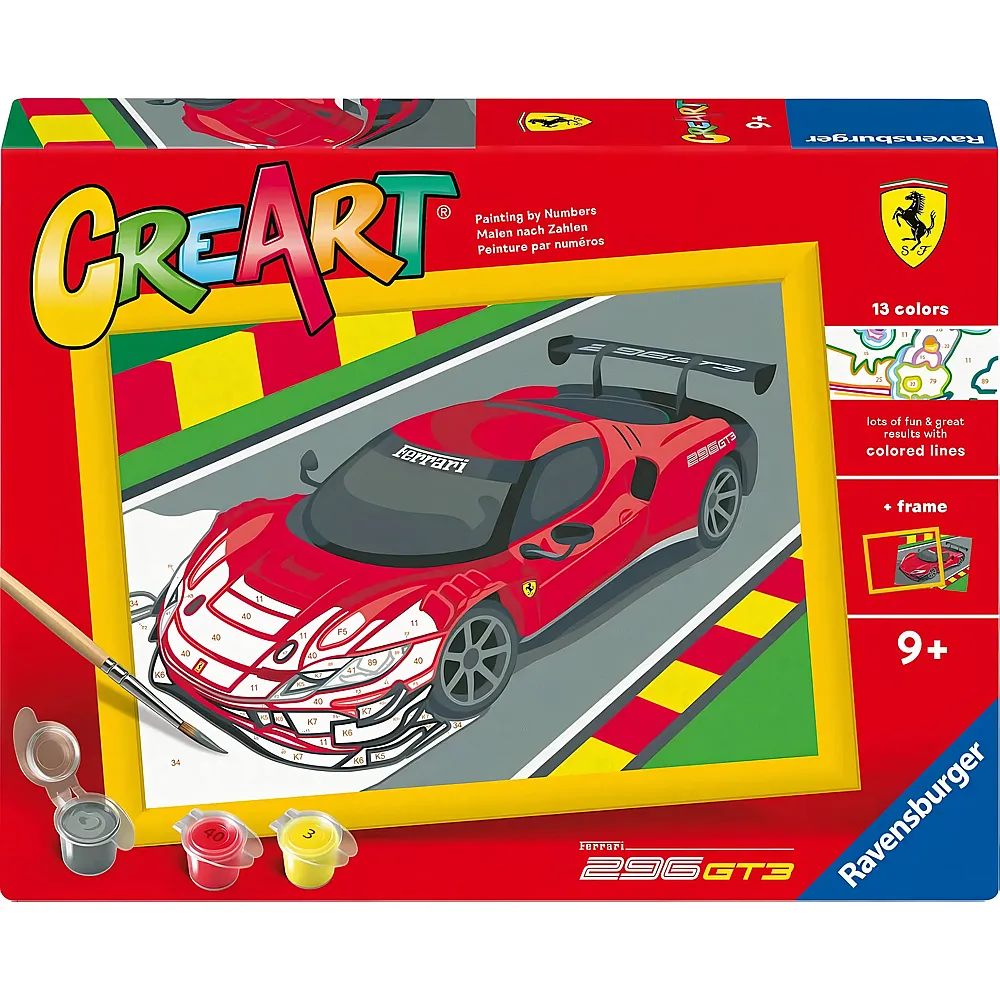 Ravensburger CreArt Malen nach Zahlen Ferrari