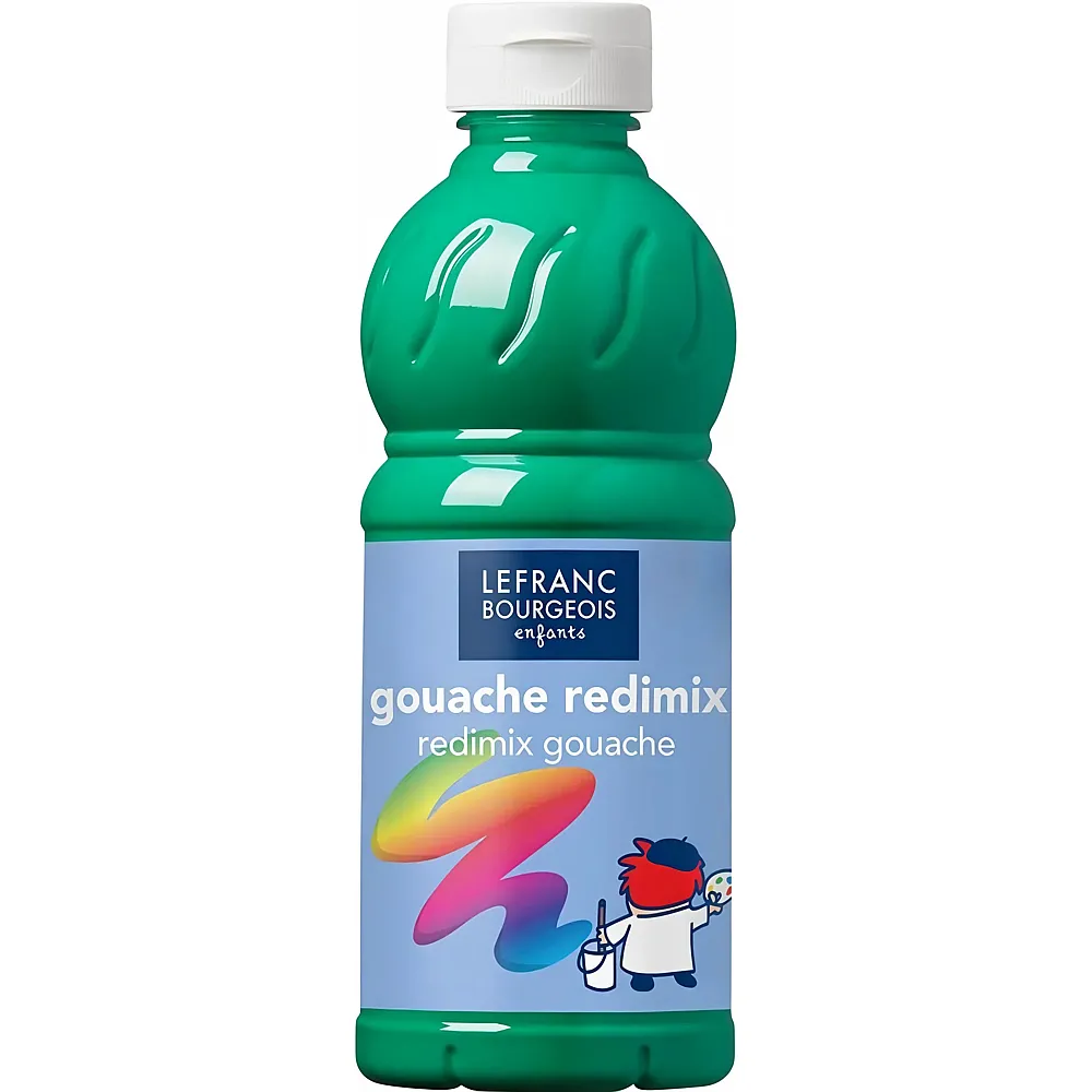 Lefranc Bourgeois Lfb Flssige Tempera Redimix 500ml Flasche - Leuchtendgrn - Suche