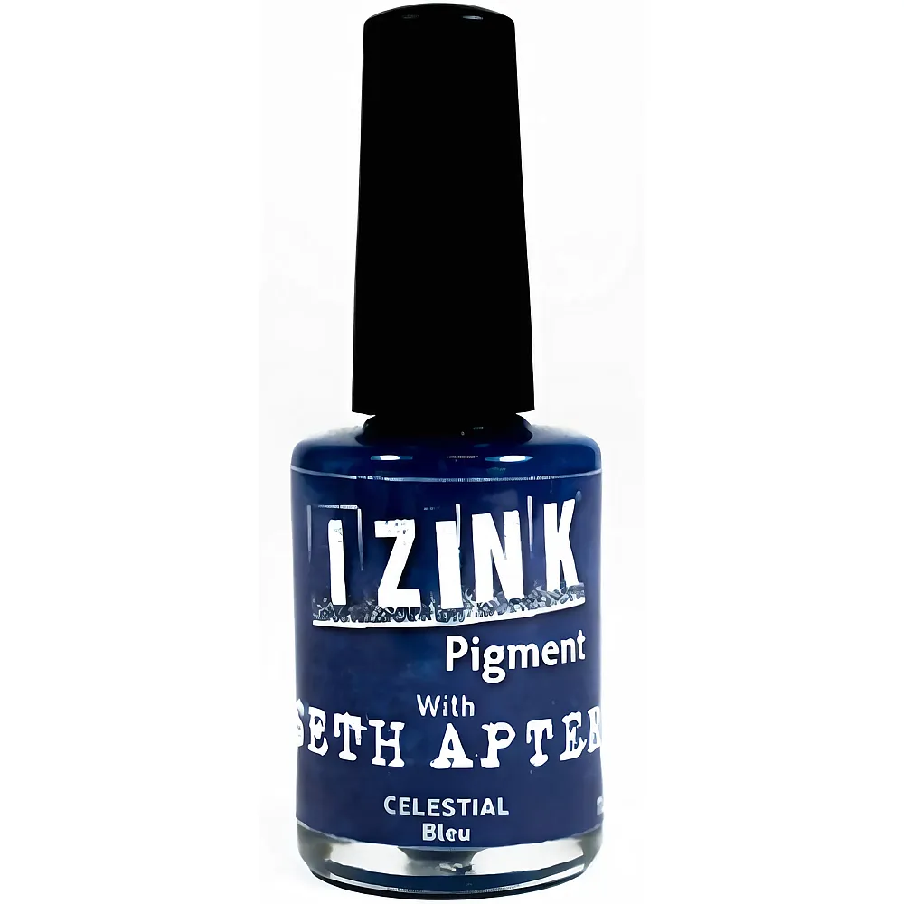 Aladine Izink Pigment Seth Apter Blau - 11.5 ml