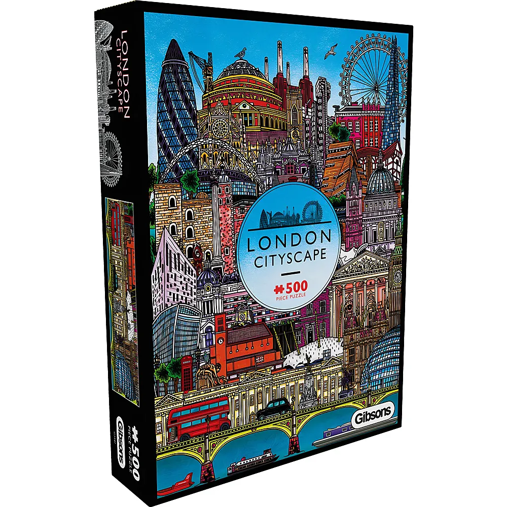 Gibsons Puzzle Londoner Stadtbild - 500 Teile