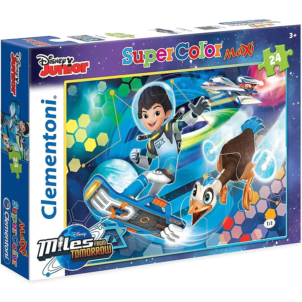 Clementoni Puzzle Supercolor Maxi Miles 24Teile