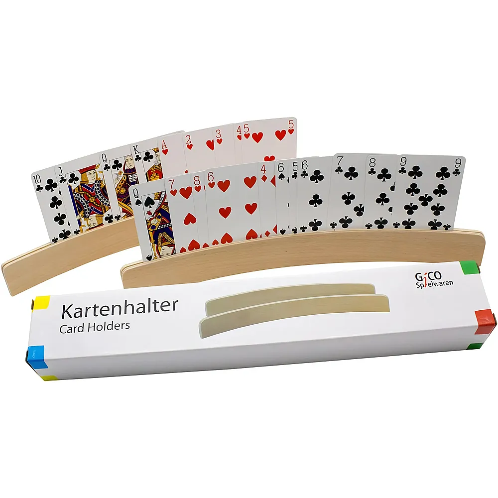 Gico 2 Spielkartenhalter - 33 cm | Spielezubeh�r