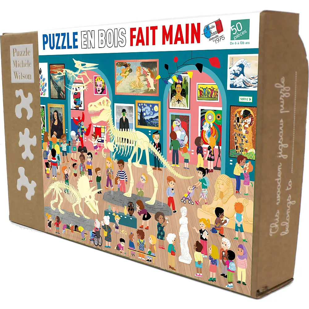 Puzzle Mich�le Wilson Visite Au Mus�e - 50 Teile