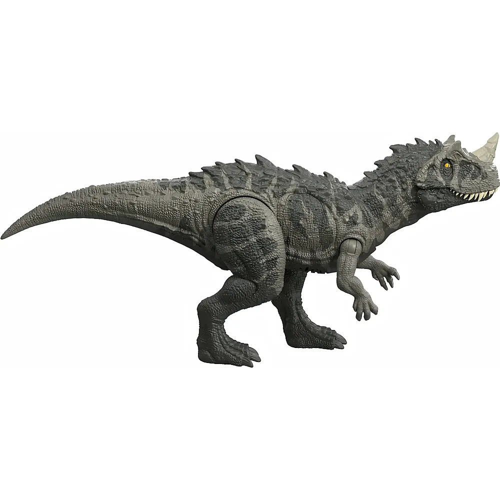Mattel Jurassic World Wild Roar Dinosaurierfiguren mit Beissangriff in mehrere Richtungen und Sound, bewegliches Spielzeug