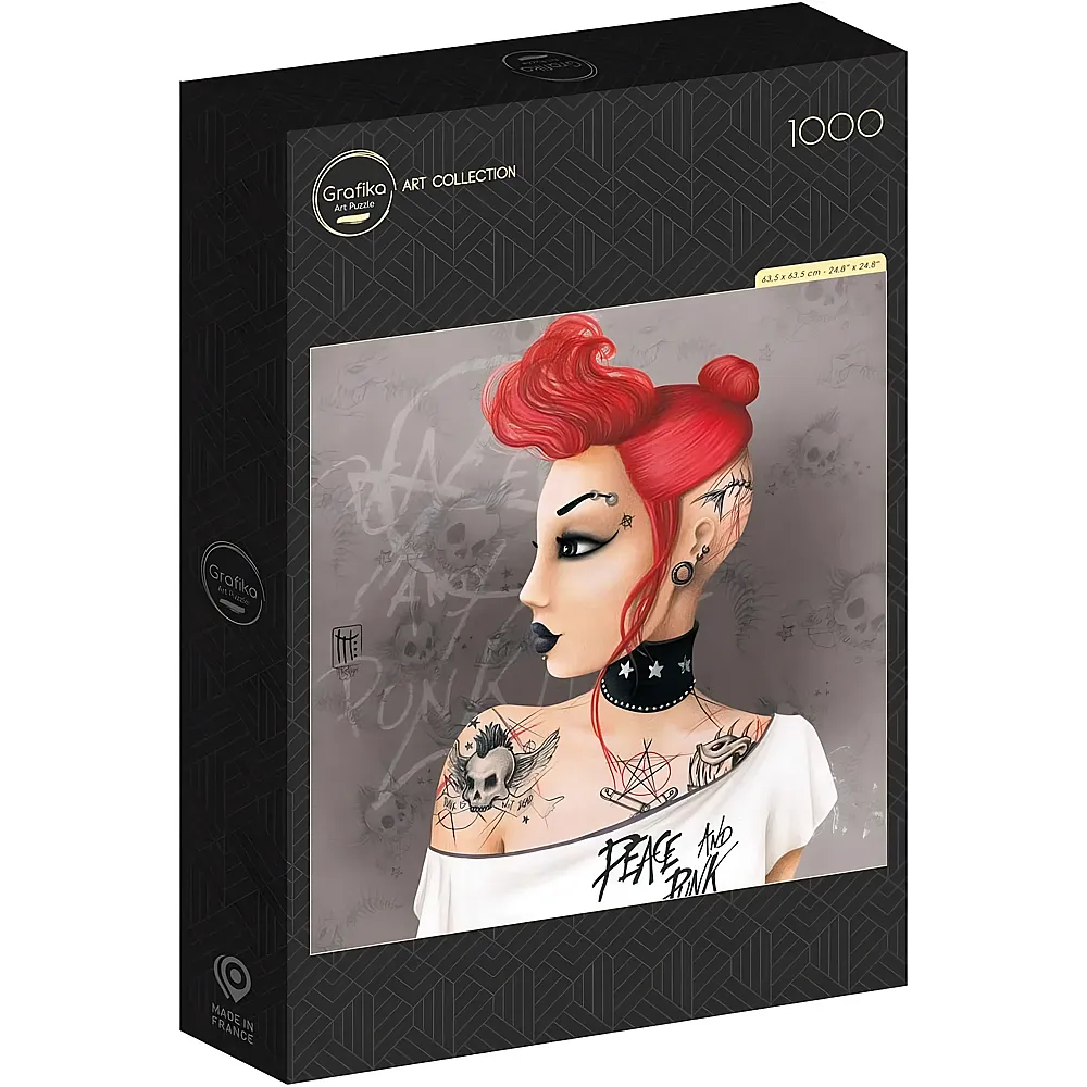 Grafika Puzzle Art Collection Misstigri Punk 1000Teile