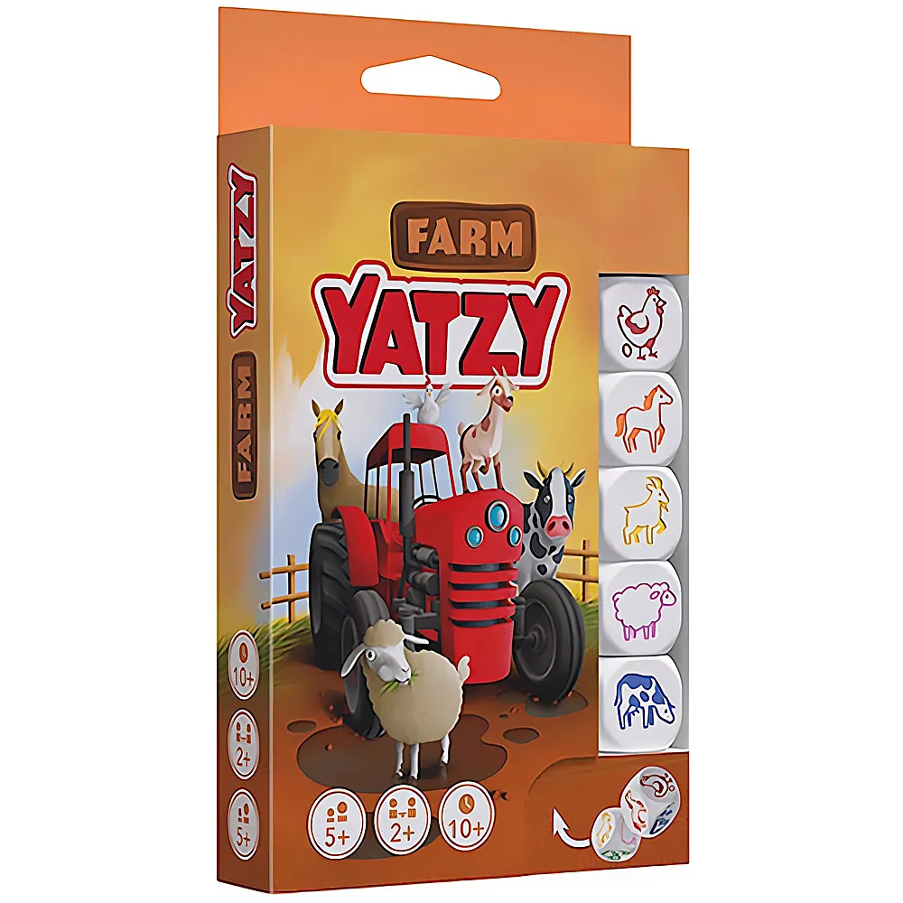 SmartMax Spiele Bauernhof Yatzy | Wrfelspiele
