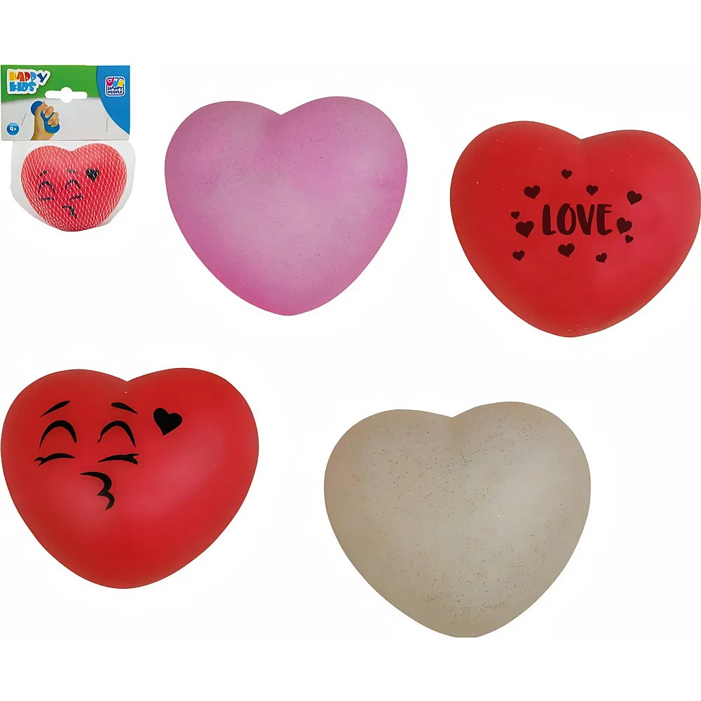 Happy People Anti-Stress-Herz - 9 cm