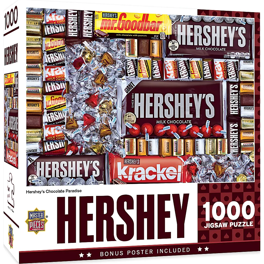 Master Pieces Puzzle Hershey's Chocolate Paradise 1000Teile