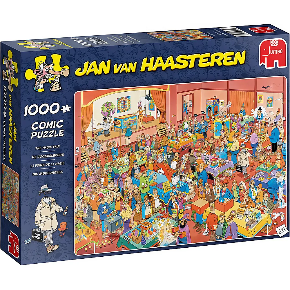 Jumbo Puzzle Jan van Haasteren Die Zauberer Messe 1000Teile