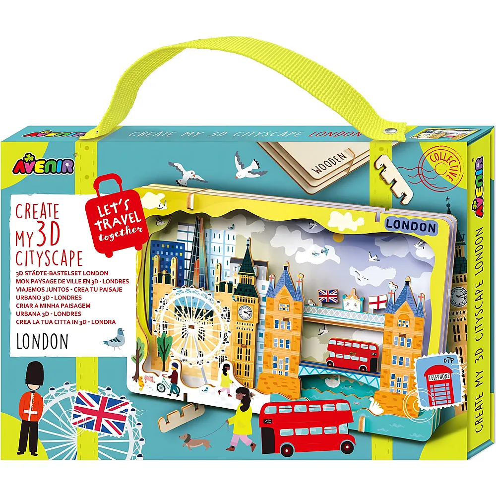 Avenir 3D St�dte-Bastelset London