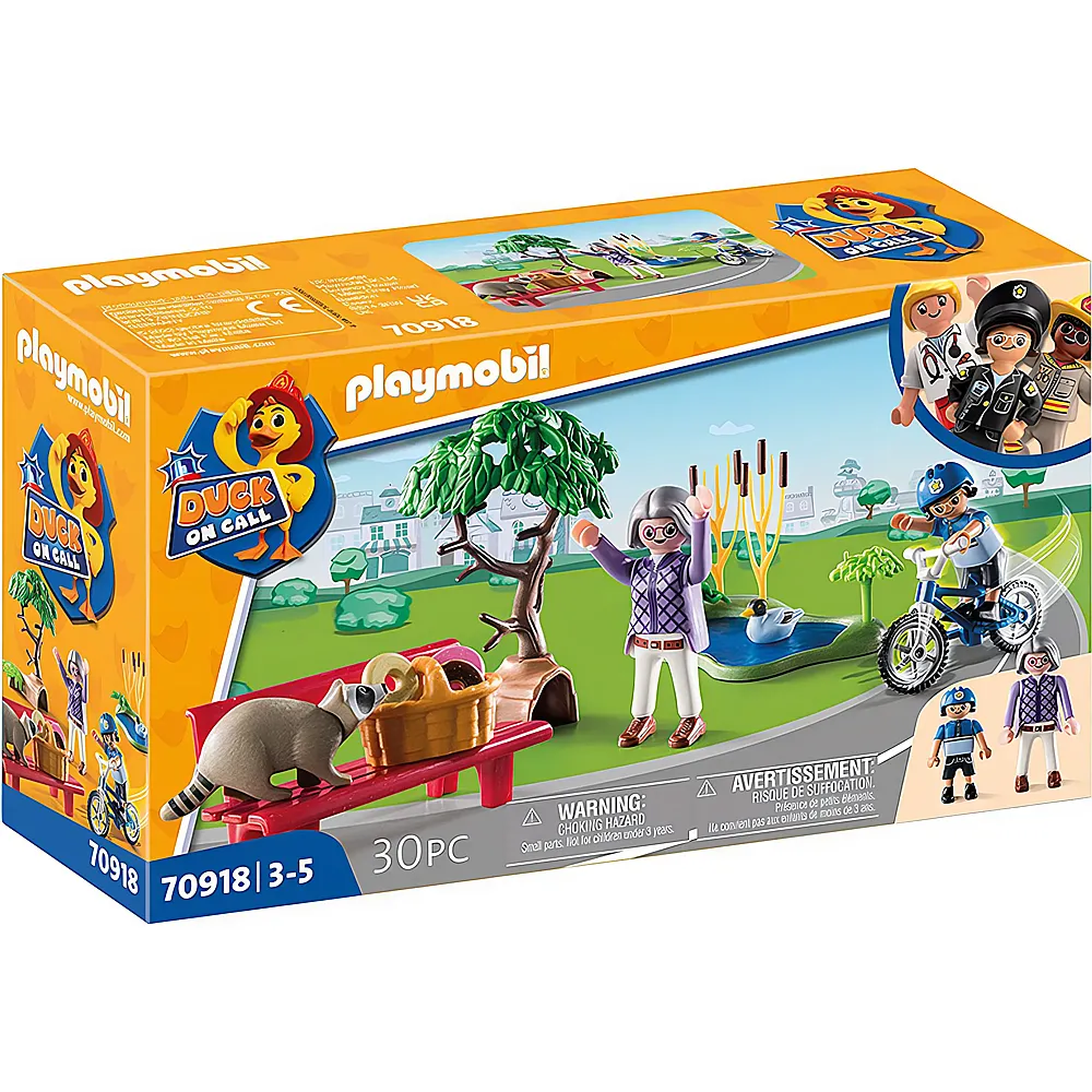 PLAYMOBIL Duck on Call Polizei Action. Fang den Dieb 70918
