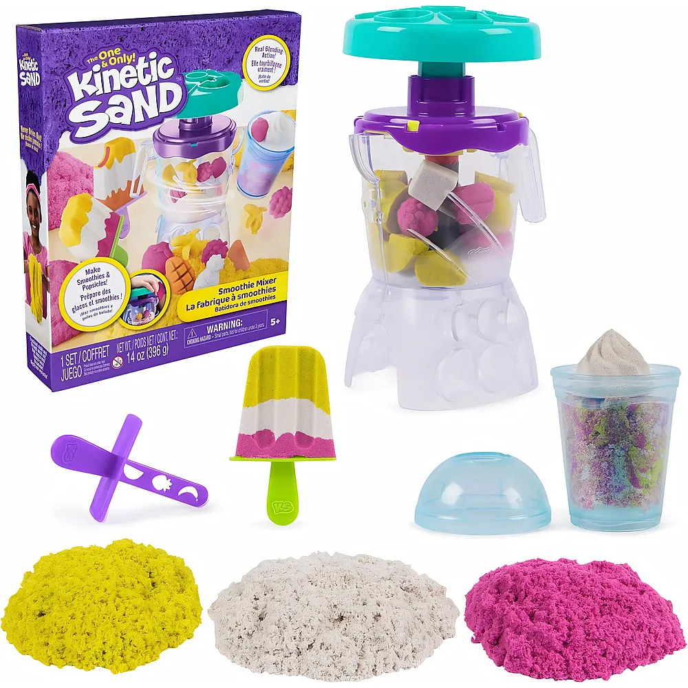 Spin Master Kinetic Sand Smoothie Mixer Spielset - 397 g