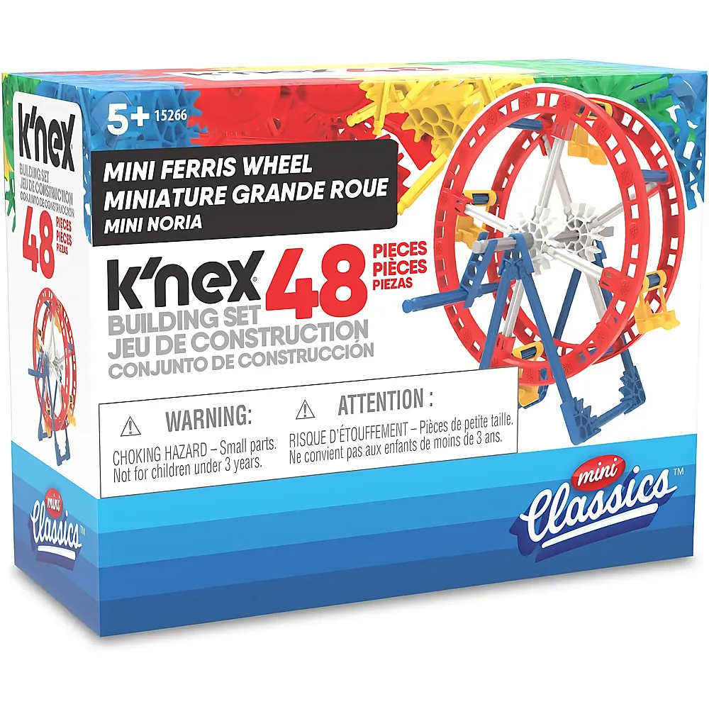 K'Nex Knex Riesenrad-Bausatz, 48-teilig.