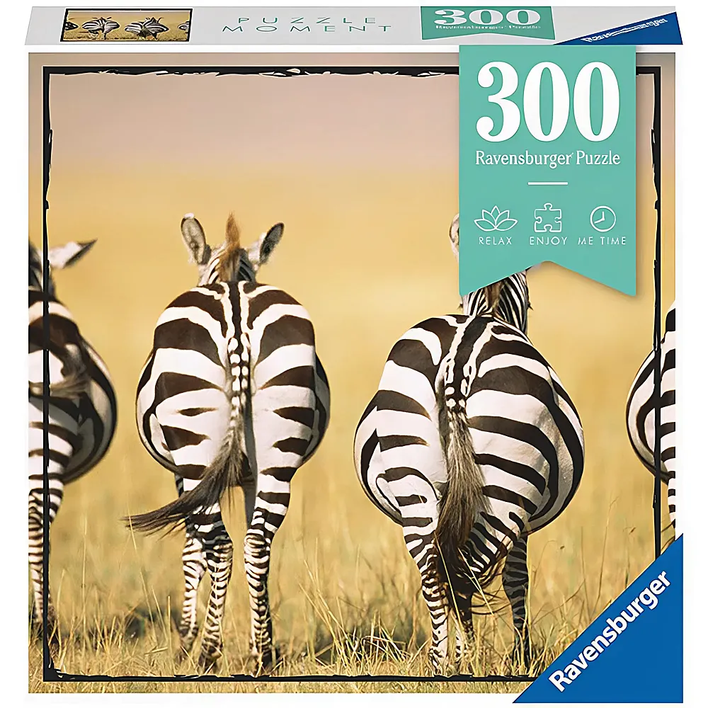 Ravensburger Puzzle Moment Zebra 300Teile