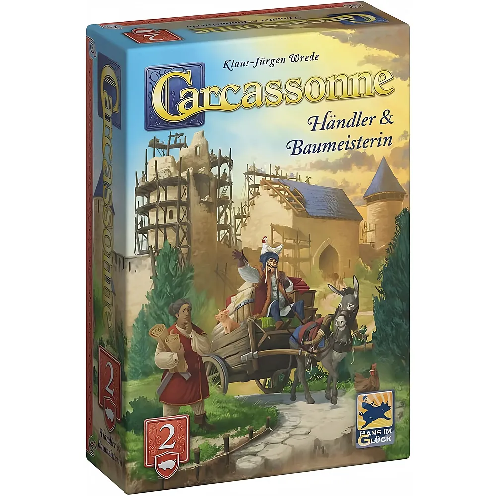 Hans im Gl�ck Carcassonne - H�ndler & Baumeisterin d