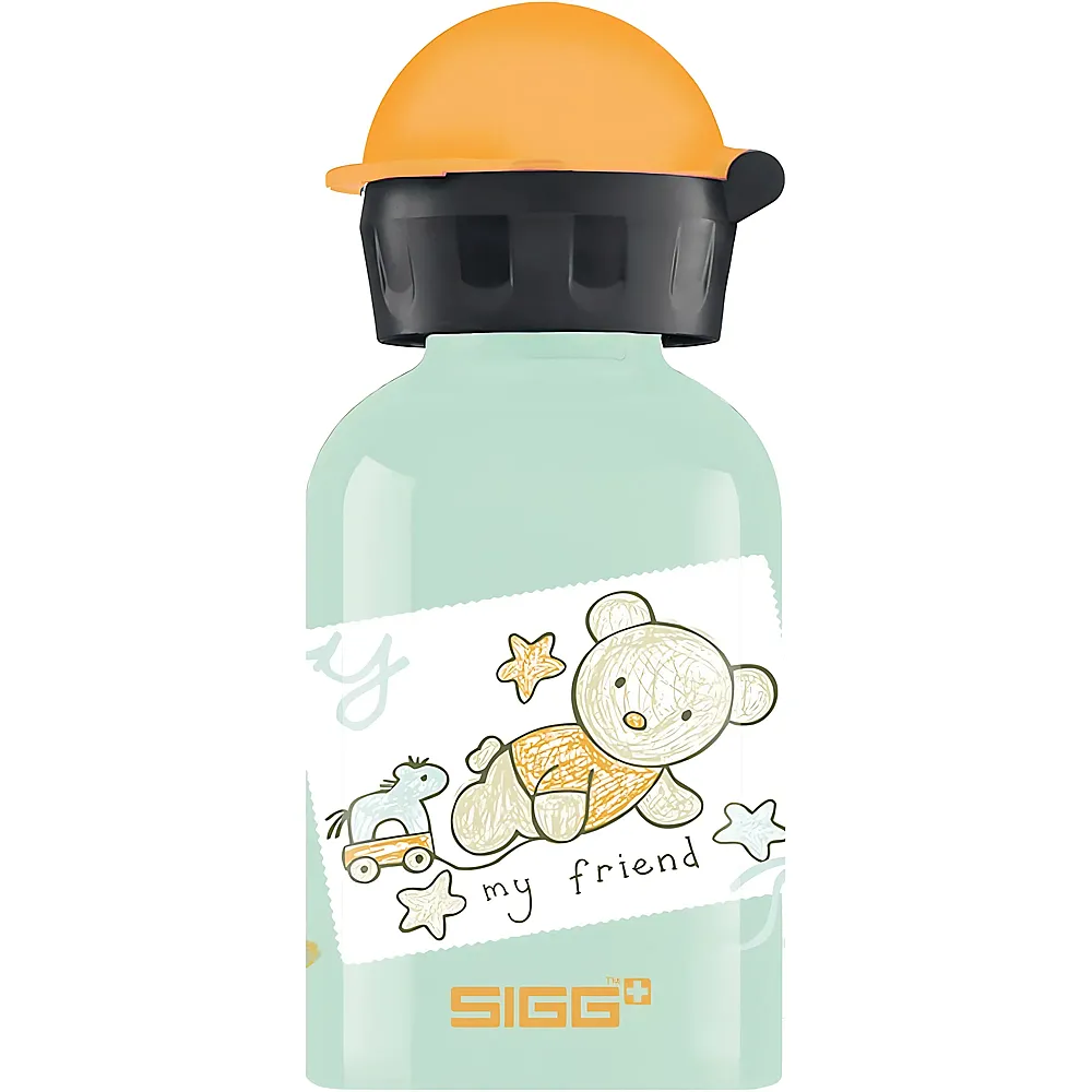 Sigg Alu Trinkflasche Bear Friend - 300 ml - Essen & Trinken