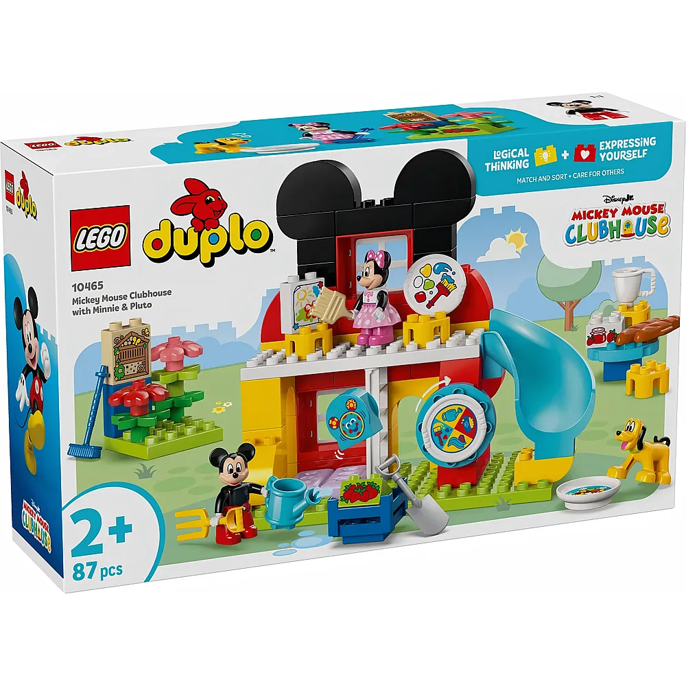 LEGO DUPLO Disney Mickey Mouse Micky Maus Wunderhaus mit Minnie und Pluto 10465