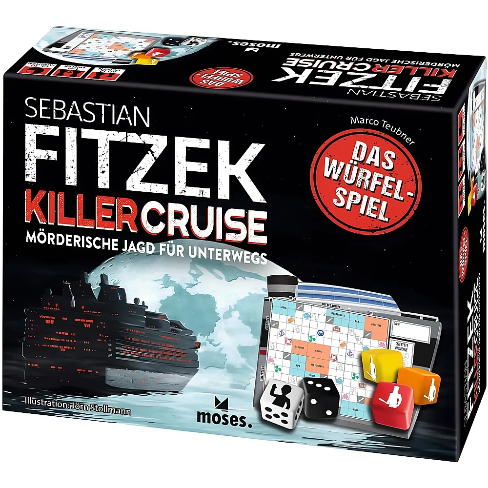 Moses Sebastian Fitzek Killercruise - Das W�rfelspiel | Escape Room EXIT