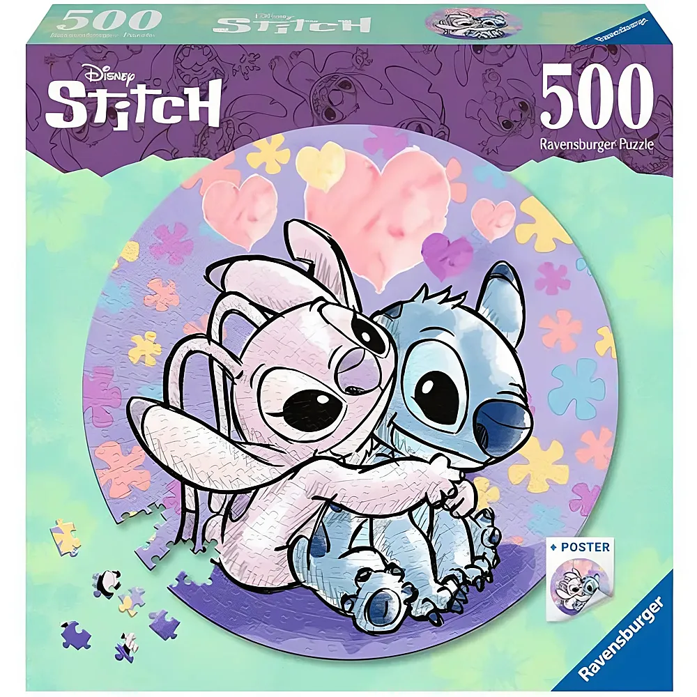 Ravensburger Puzzle Lilo & Stitch Stitch 500Teile