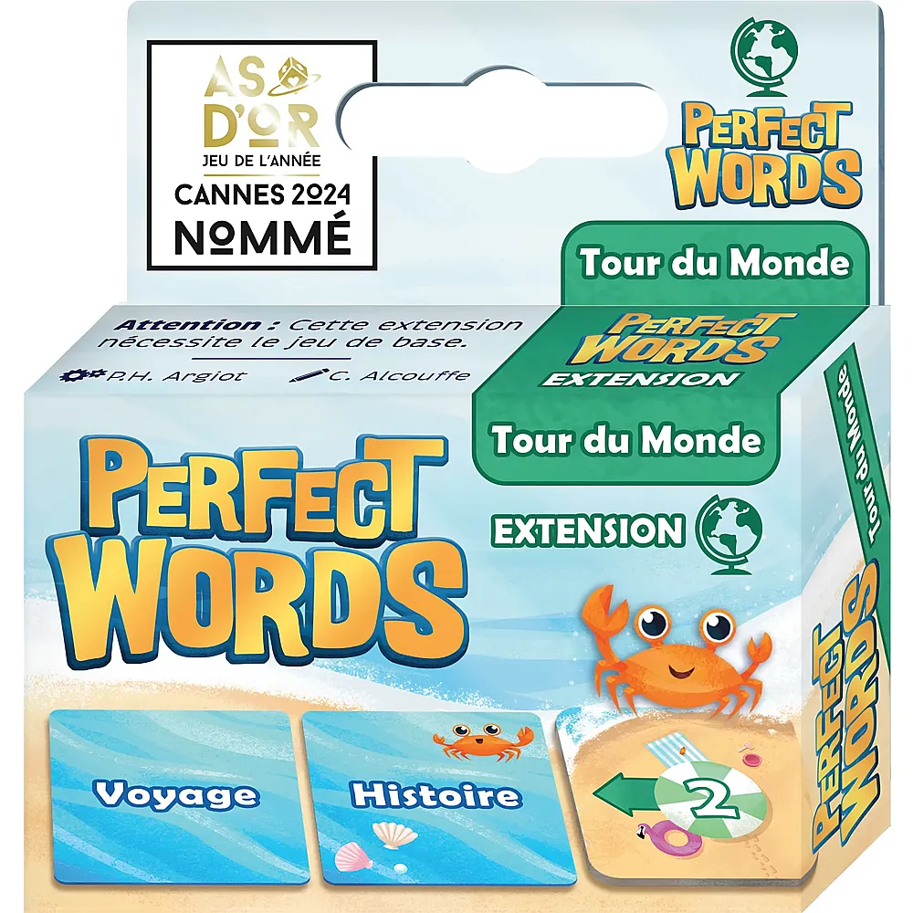 Tiki Editions Perfect Words Tour du Monde Mini-Extension