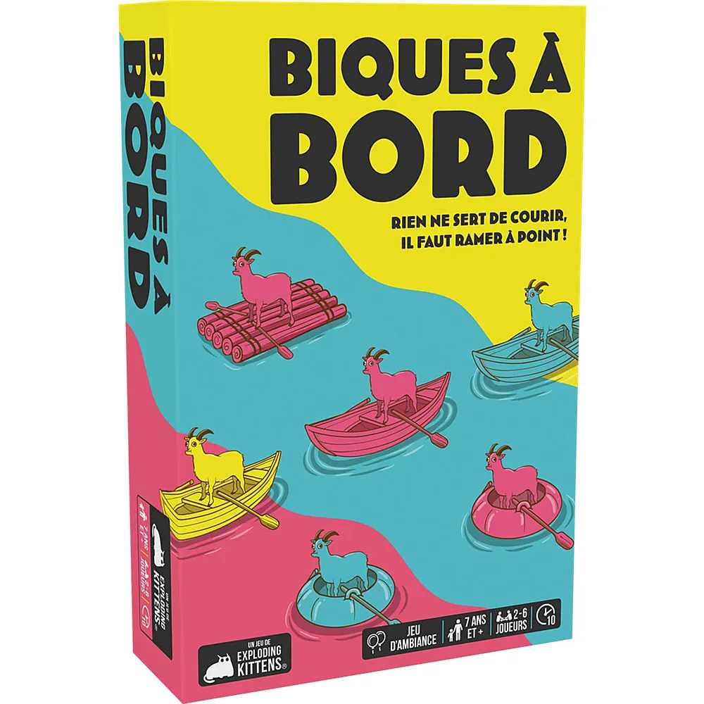 Exploding Kittens Bique A Bords FR