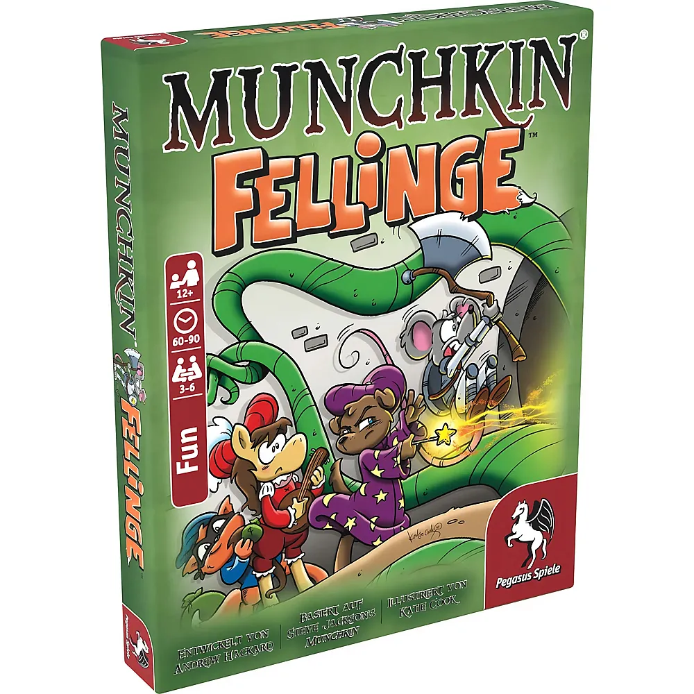 Pegasus Spiele Munchkin Fellinge - Deutsch