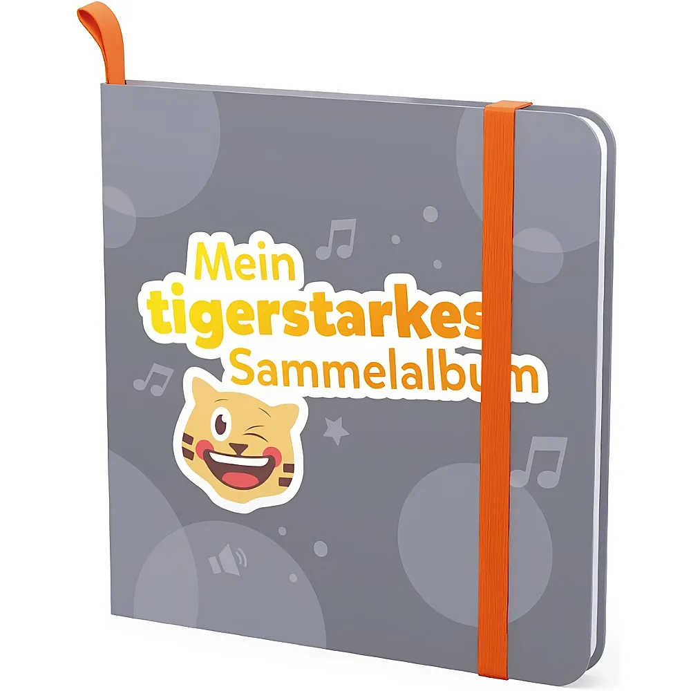 Tigermedia tigercard Sammelalbum Anthrazit | Hrbcher & Hrspiele