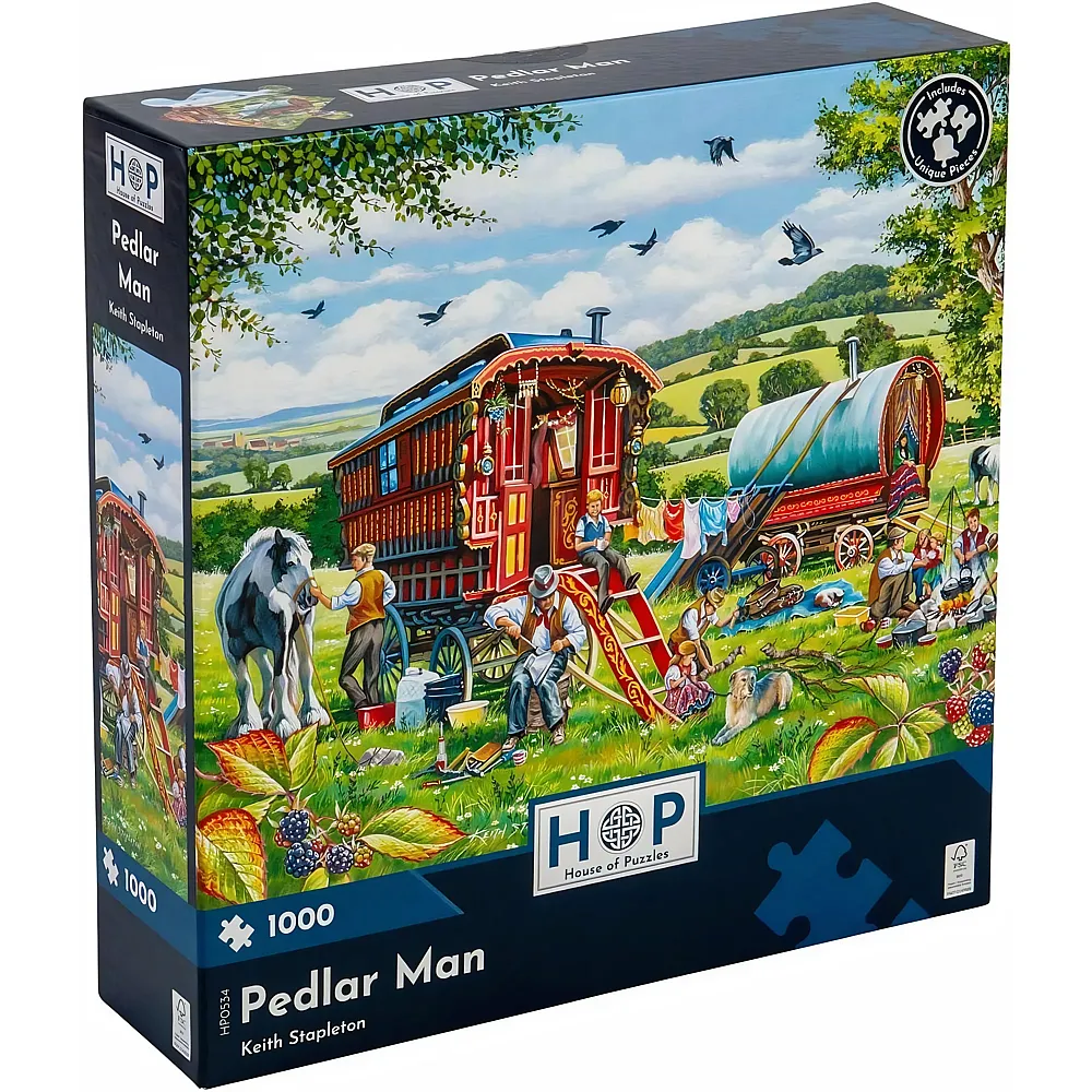HOP - House of Puzzles Pedlar Man 1000Teile