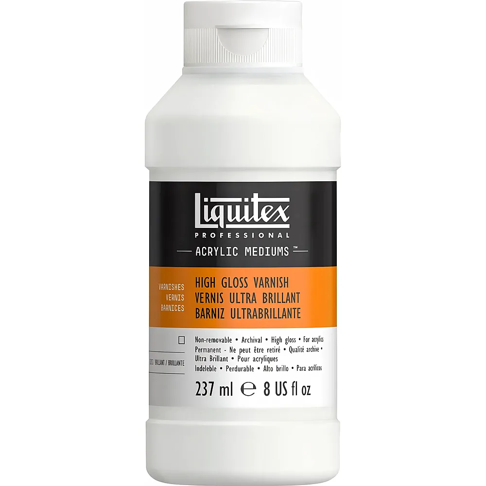 Liquitex Lqx Acryl Hochglnzender Firnis 237ml