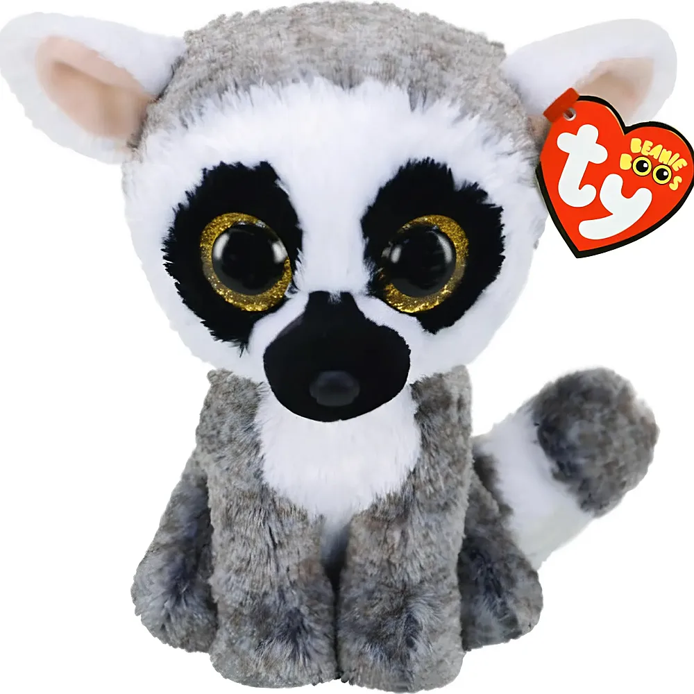 Ty Beanie Boos Lemur Linus 15cm