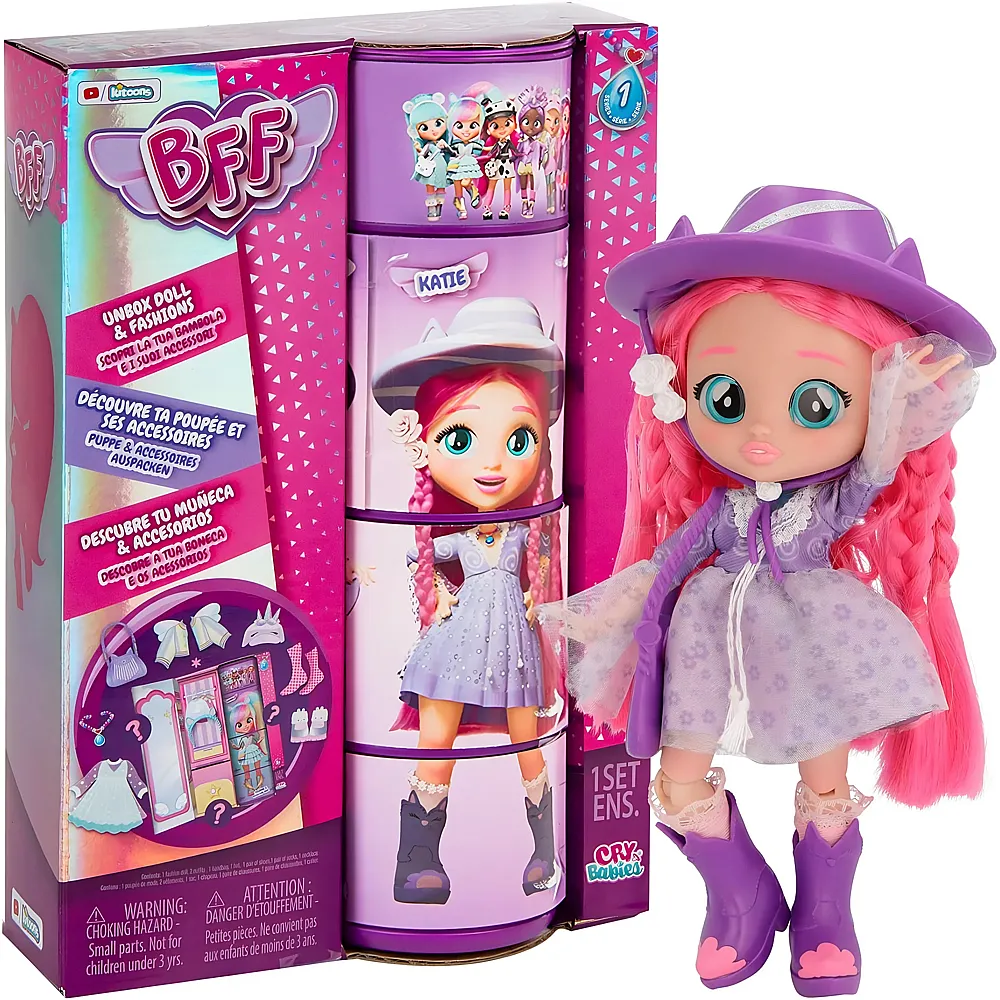 meinspielzeug - IMC Toys BFF Katie mit Langen Haaren | Modepuppen