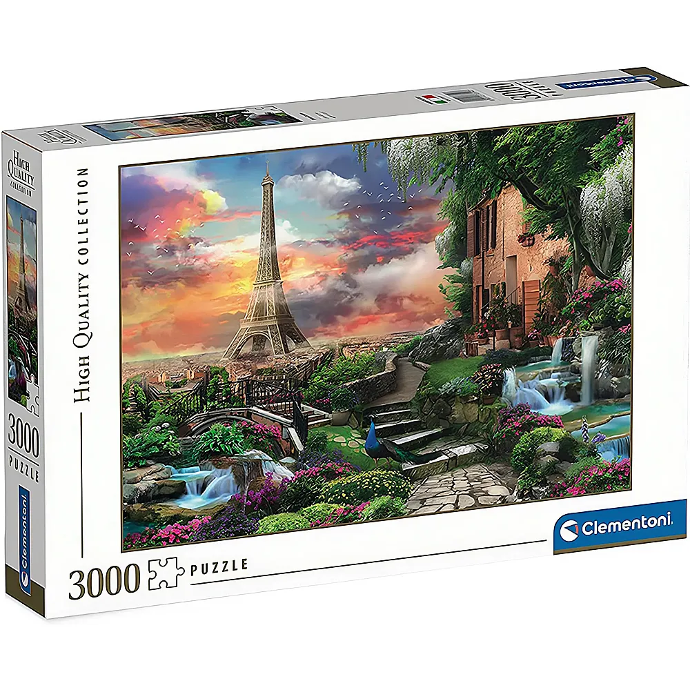 Clementoni Puzzle High Quality Collection Traumhaftes Paris 3000Teile