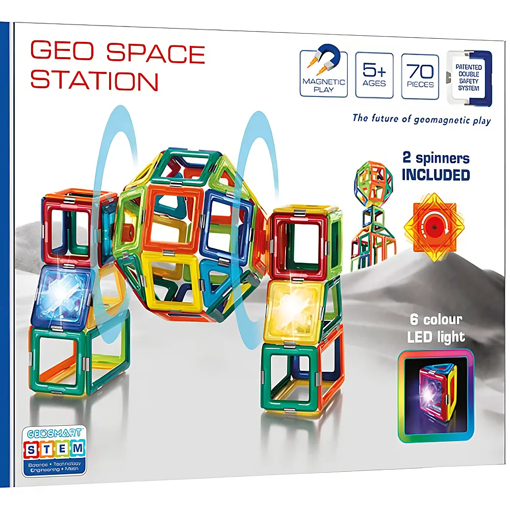 GeoSmart Geoshapes GeoSpace Station 70Teile