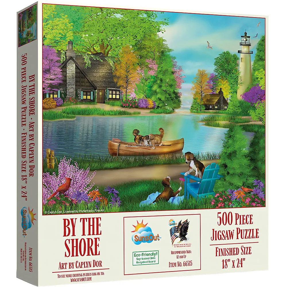 SunsOut Puzzle Caplyn Dor By The Shore - 500 Teile