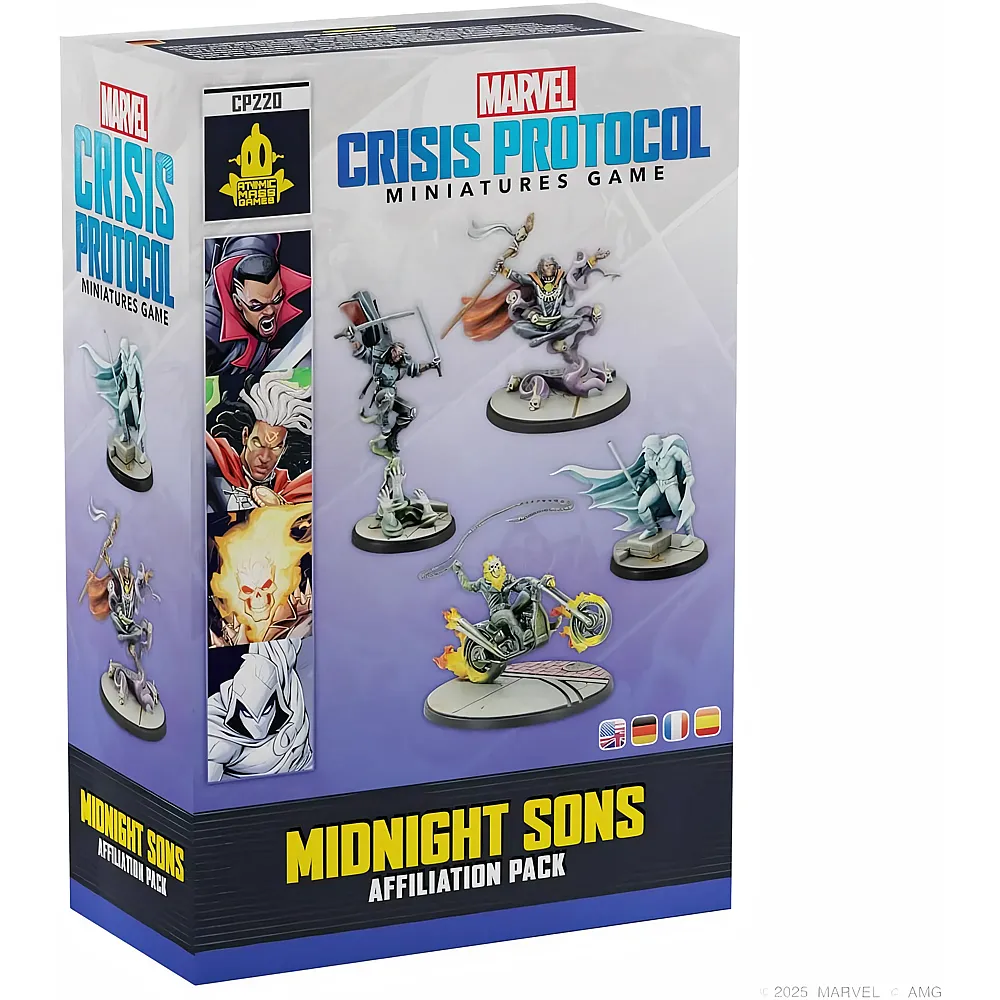 Atomic Mass Games Marvel Crisis Protocol Midnight Sons mult