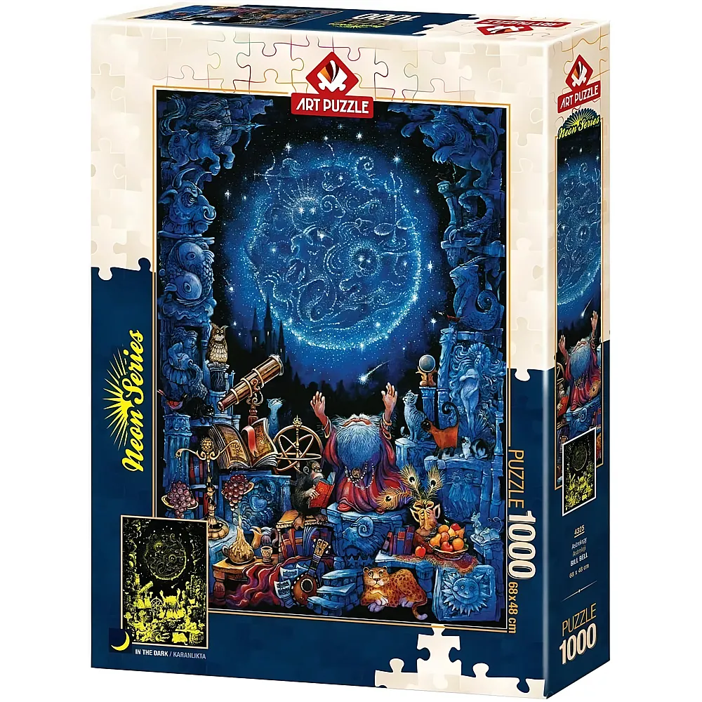Art Puzzle Neon Series Astrologie - 1000 Teile