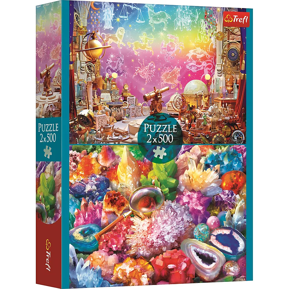 Trefl Puzzle Kosmos und Kristalle 500Teile