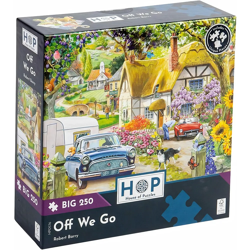 HOP - House of Puzzles Off We Go 250Teile