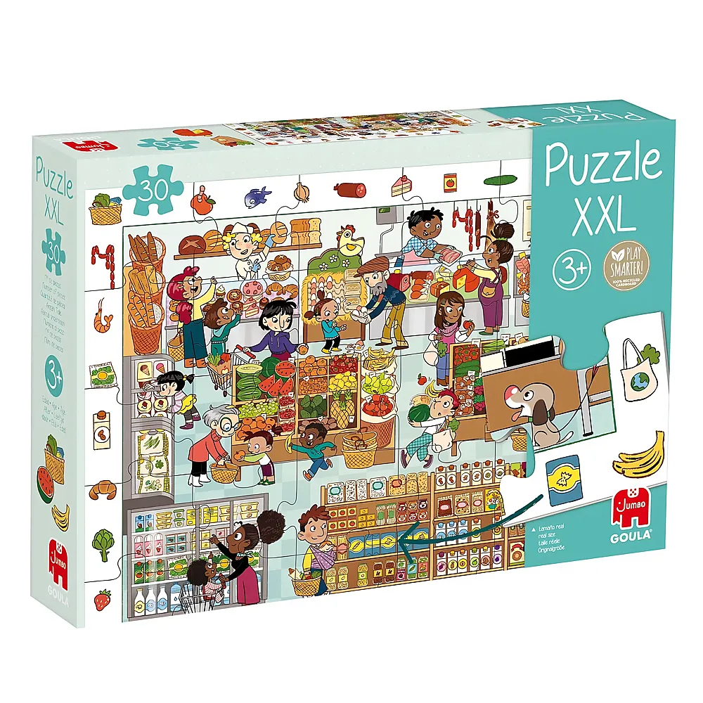 Jumbo Goula Puzzle Markt 30Teile