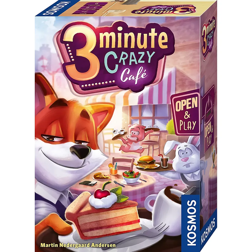 Kosmos 3 Minute Crazy Caf� - Deutsch