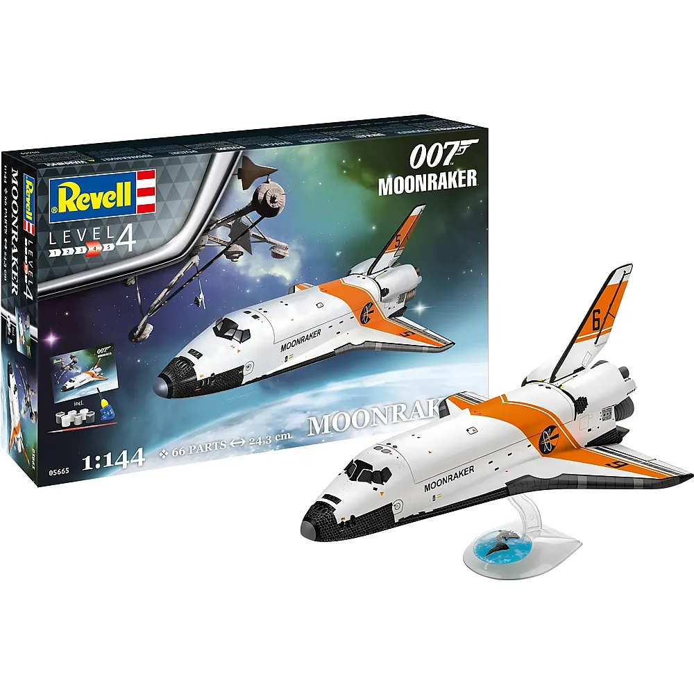 Revell Level 4 Geschenkset - Moonraker Space Shuttle