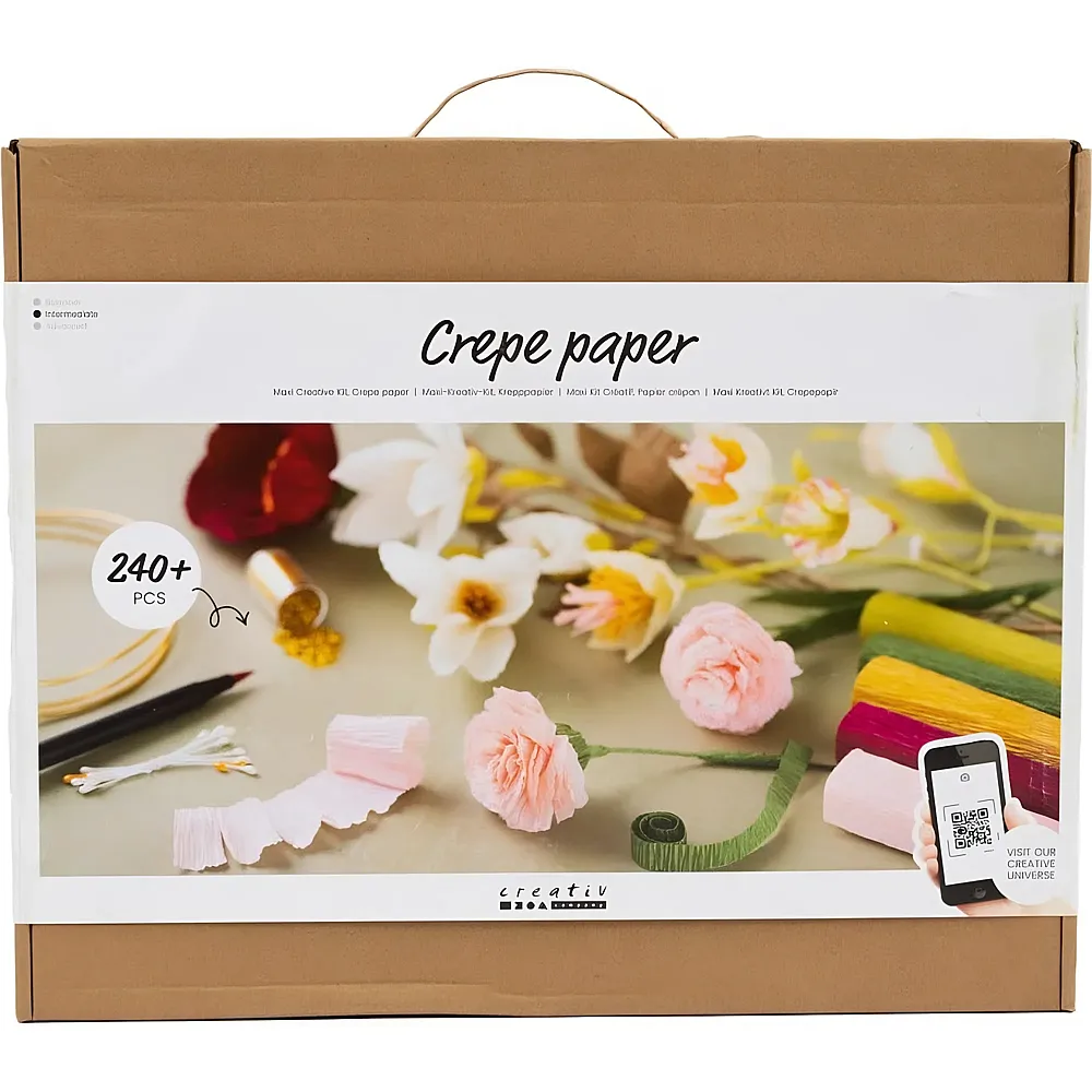 Creativ Company Krepppapier-Set - 240 Teile