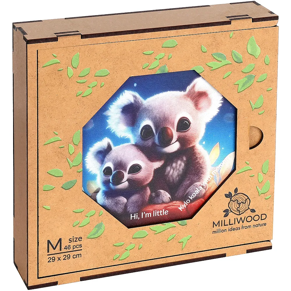 Milliwood Puzzle Kylo Koala Oktagon - 46 Teile
