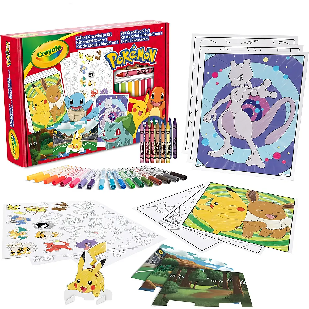 Crayola Pok�mon 5-in-1 Kreativset