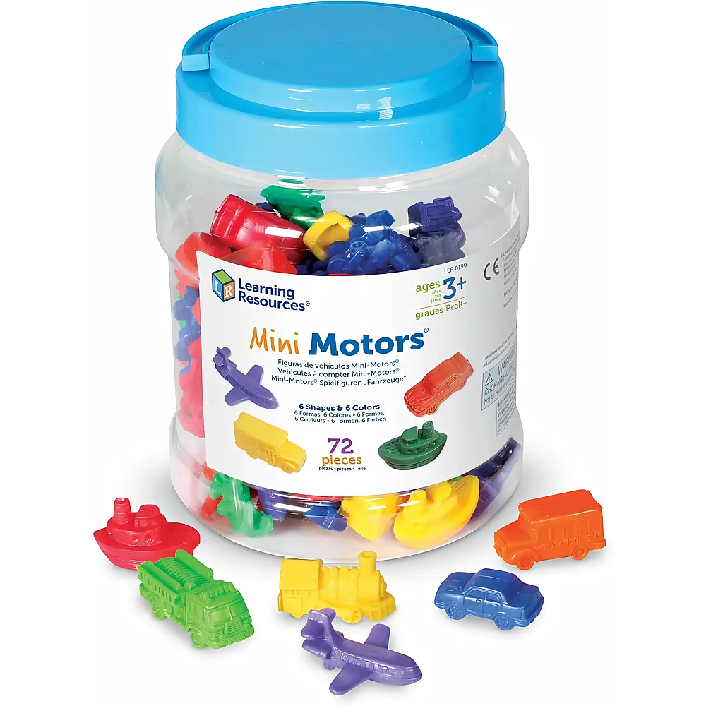 meinspielzeug - Learning Resources Mini Motors-Spielfiguren 72Teile | Spielesets