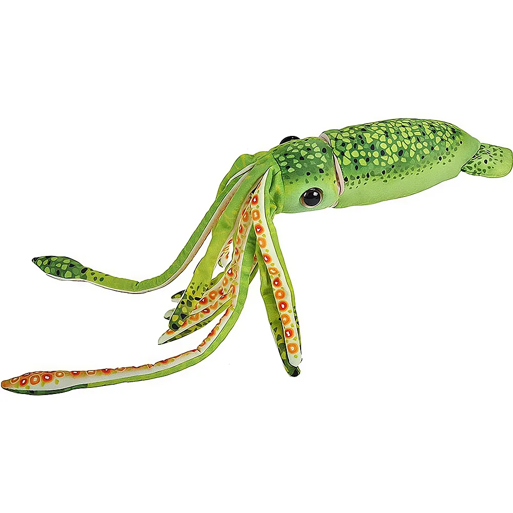 meinspielzeug - Wild Republic Aquatic Tintenfisch Gr�n - 50 cm | Meerestiere Pl�sch