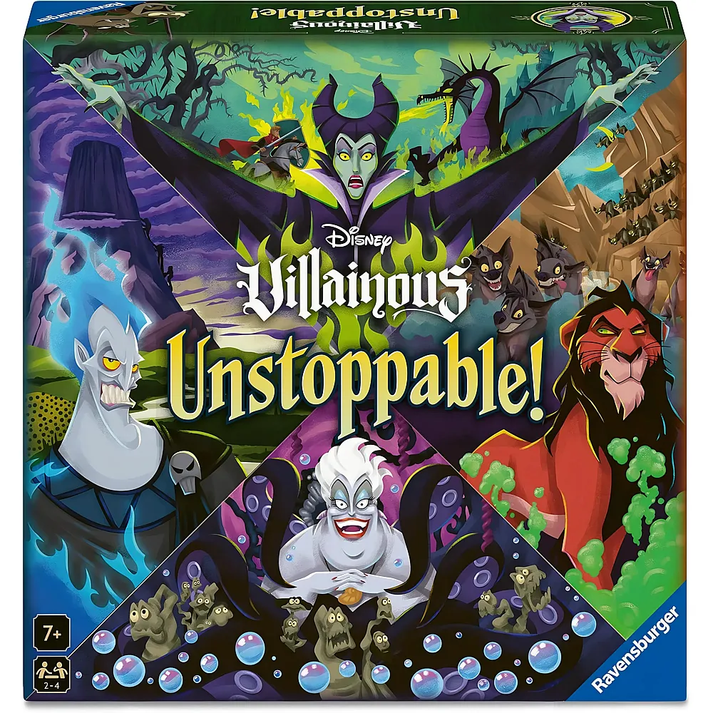 Ravensburger Spiele Disney Villainous Unstoppable mult