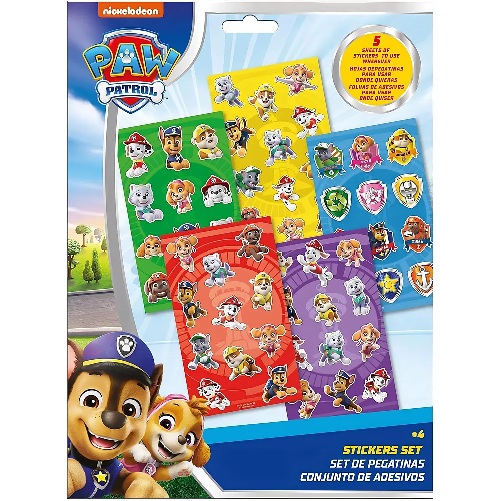 Kids Licensing Paw Patrol Sticker-Set