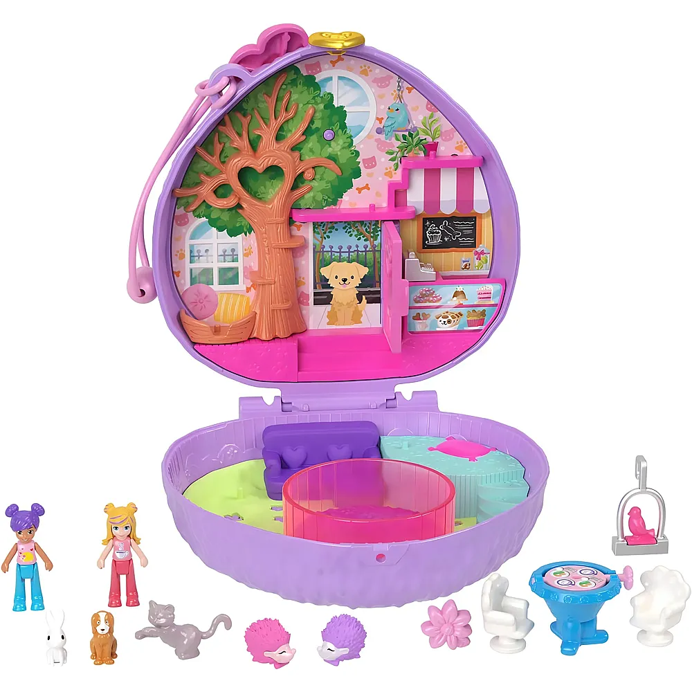 Polly Pocket Igel-Caf�-Schatulle