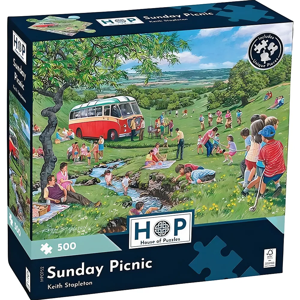 HOP - House of Puzzles Sunday Picnic 500Teile